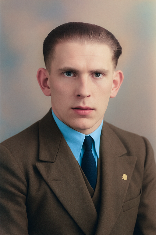 Colour portrait of David Craft, fireman aboard Arctic Viking H452.